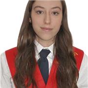 Profesora de inglés apta para todas las edades y niveles. Con un nivel de C1 certificado y estudiante de Traducción e Interpretaci